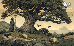 About the Northern Myth. the Norse Scandinavian myth. The Scandinavian myths. The Tree of the Norse myth. Menshikova School.