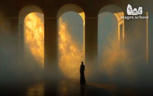 New religion is coming uniting all algorithms. The world is on the edge. Principles of a new religion. Religion in the world of the future. System of three circles